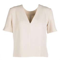 T By Alexander Wang Beige Crop Top and Trousers Set S