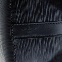 Pre Owned Louis Vuitton Black Epi Leather Petite Noe Bag