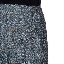 Pre Owned RED Valentino Grey Tweed Skirt M