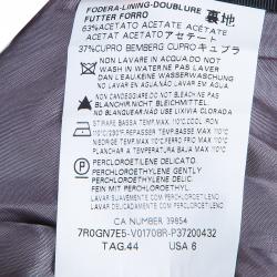 Pre Owned RED Valentino Grey Tweed Skirt M