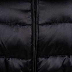 Pre Owned Burberry Black Quilted Down Jacket S