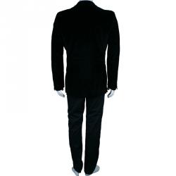 Pre Owned Z Zegna Men's Black Corduroy Blazer L