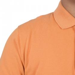 Pre Owned Armani Junior Orange Logo Embroidered Polo Shirt 16 Yrs