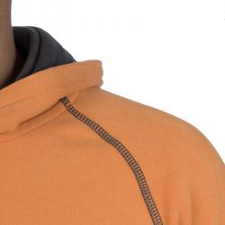 Pre Owned Armani Junior Orange Logo Print Hoodie 16 Yrs