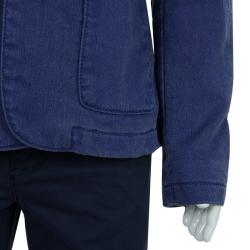 Pre Owned Armani Junior Blue Denim Blazer 5 Yrs