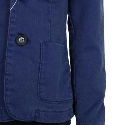 Pre Owned Armani Junior Blue Denim Blazer 5 Yrs