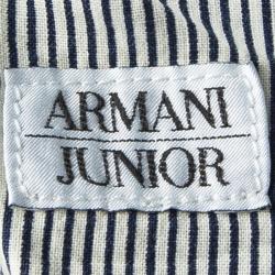 Pre Owned Armani Junior Washed Distressed Denim Studded Pocket Detail Skinny Jeans 12 Yrs