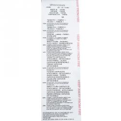 Pre Owned Armani Baby Blue Logo Printed Puffer Jacket 9 Months