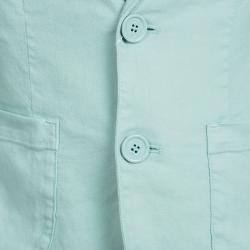 Pre Owned Armani Junior Pastel Green Blazer 6 Yrs