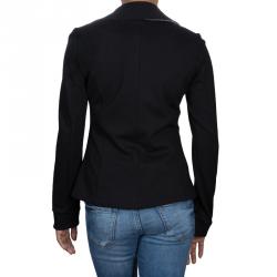 Pre Owned Armani Junior Black Sequin Detail Blazer 14 Yrs