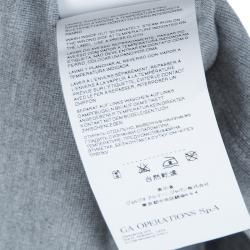 Pre Owned Armani Junior Grey Sequin Pocket Detail Sleeveless Jersey Dress 2 Yrs 