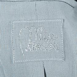 Pre Owned Armani Junior Black Sequinned Faux Pocket Detail Blazer 12 Yrs