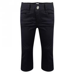 Pre Owned Armani Junior Navy Blue Cotton Capri Pants 5 Yrs