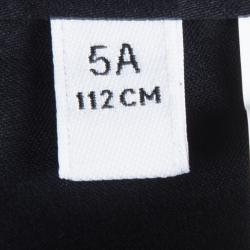 Pre Owned Armani Junior Navy Blue Cotton Capri Pants 5 Yrs