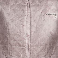 Pre Owned Armani Junior Beige Diamond Jacquard Long Sleeve Bolero Jacket 14 Yrs