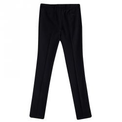 Pre Owned Armani Junior Navy Blue Wool Tailored Trousers 16 Yrs