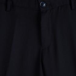 Pre Owned Armani Junior Navy Blue Wool Tailored Trousers 16 Yrs