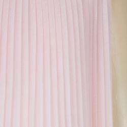 Pre Owned Armani Junior Pastel Pink Pleated Sleeveless Dress 10 Yrs