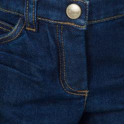 Pre Owned Baby Dior Dark Wash Denim Jeans 9 Months