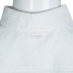 Pre Owned Baby Dior White Long Sleeve Button Down Cotton Shirt 6 Yrs
