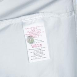 Pre Owned Baby Dior White Long Sleeve Button Down Cotton Shirt 6 Yrs