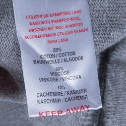 Pre Owned Baby Dior Grey Trackpants 6 Yrs