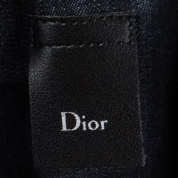 Pre Owned Baby Dior Indigo Dark Wash Denim Dungarees 3 Yrs