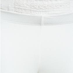  Burberry Off White Cotton Leggings 6 Yrs