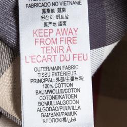 Pre Owned Burberry Children Beige Nova Check Cotton Pleated Mini Skirt 10 Yrs