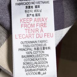 Pre Owned Burberry Children Beige Nova Check Cotton Pleated Mini Skirt 14 Yrs