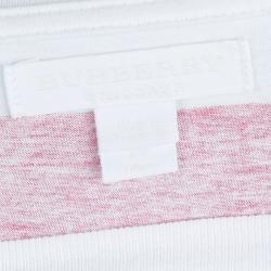 Burberry Chldren Multicolor Printed Crew Neck T-Shirt 6 Yrs