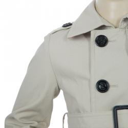 Pre Owned Burberry Children Beige Belted Trench Coat 2 Yrs