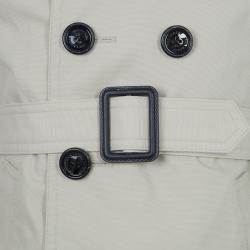 Pre Owned Burberry Children Beige Belted Trench Coat 2 Yrs