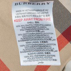 Pre Owned Burberry Children Beige Belted Trench Coat 2 Yrs