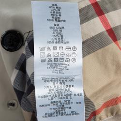 Pre Owned Burberry Children Beige Belted Trench Coat 2 Yrs