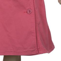 Pre Owned Burberry Pink Cap Sleeve Belted Trench Dress 10 Yrs