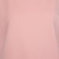 Pre Owned Chloe Pale Pink Cotton Terry Embellished T-Shirt and Shorts Set 12 Yrs