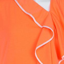 Pre Owned توب كلوي بكرانيش جيرسيه برتقالي نيون 12 سنة