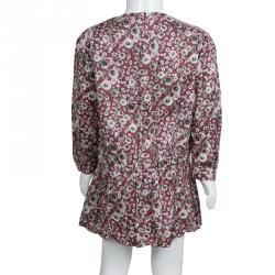 Pre Owned Chloe Multicolor Floral Printed Dress 6 Yrs