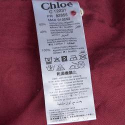 Pre Owned Chloe Multicolor Floral Printed Dress 6 Yrs