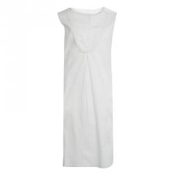 Pre Owned Chloe Cream Cotton Sleeveless Dress 12 Yrs