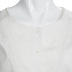 Pre Owned Chloe Cream Cotton Sleeveless Dress 12 Yrs