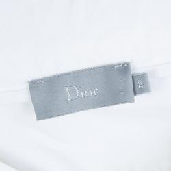 Dior White Bermuda Shorts 8 Yrs 