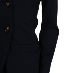 Pre Owned Dior Black Knit Skirt Suit 10 Yrs