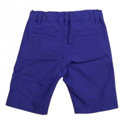 Fendi Blue Monogram Print Bermuda Shorts 2 Yrs