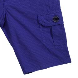 Fendi Blue Monogram Print Bermuda Shorts 2 Yrs