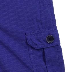 Fendi Blue Monogram Print Bermuda Shorts 2 Yrs