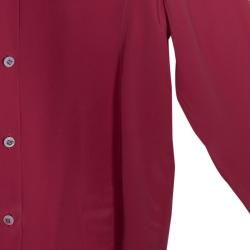 Pre Owned Fendi Dark Pink Contrast Collar Button-Down Shirt 8 Yrs