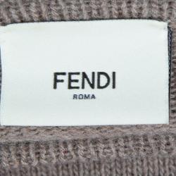 Pre Owned Fendi Multicolor Striped Logo Detail Sweater 6 Yrs