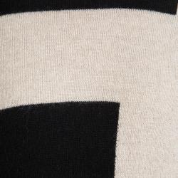 Pre Owned Fendi Logo Motif Contrast Collar Detail Sweater 10 Yrs